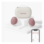 MOMCOZY DOUBLE PORTABLE WIRELESS BREASTFEEDING PUMP M9, PINK