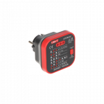 NETWORK NETWORK SOCKET TESTER WITH CHECK FUNCTION RCD UT-07B-EU UNI-T