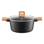 Aluminum Aluminum pot with lid Camel 24 cm AMBITION