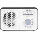 TechniSat 0000/2936 raadio Kaasaskantav Digitaalne Valge