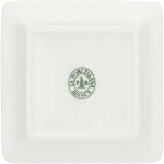 LA LA PORCELLANA BIANCA ADORATO Ruudukujuline taldrik 10 cm, Y muster