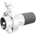 Fifine K688W dynamic microphone (white)