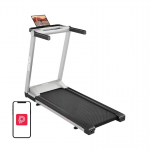 DeerRun A1 Pro Folding Electric Treadmill (Silver)