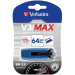 Verbatim 64GB V3 Max USB 3.2 Sinine