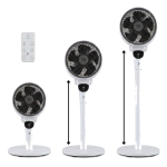 PRESTIGE PRESTIGE VC 550 valge 2in1 Seisev ja Lauventilaator