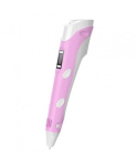 Riff Fantasy 3D Pen Printing Pen with LCD Display for Kids with 1.75mm ABS/PLA Filament Wire AC Powered Purple
