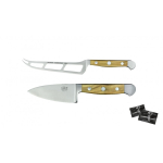 G&uuml;de Alpha Cheese Knife 15 cm Olive Wood