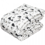 Anne Anne & Mikael edge cushion, 30 x 360 cm, hippo, white/black