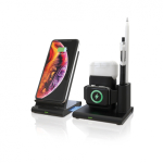 RealPower ChargeAIR Connect Nutitelefon, Nutikell, Tahvel Must USB Traadita laadimine Hoonesisene