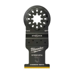 Milwaukee Milwaukee Accessories Multi-tool blade MILWAUKEE TCT 35mm