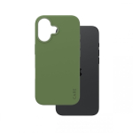 PanzerGlass CARE by &reg; Fashionable Case Green w. MagSafe iPhone 16 mobiiltelefoni &uuml;mbris Kate Roheline