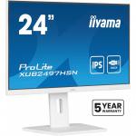 iiyama ProLite XUB2497HSN-W2 PC lamekuvar 60,5 cm (23.8") 1920 x 1080 pikslit Full HD LED Valge