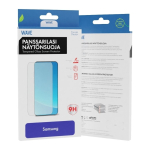 Wave Full Cover tempered glass, Samsung Galaxy S24 FE, black frame