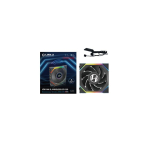 Lian Lian Li UNI FAN SL Wireless LCD 120 Reverse Blade Arvuti korpus Ventilaator 12 cm Must 1 tk