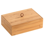 WENKO 23924100 hoiukarp ja -korv Ladustamiskast Nelinurkne Bamboo