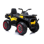 Lean Lean Cars Electric quad bike for children 4x4 XMX607 yellow