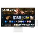 Samsung M8 M80F PC lamekuvar 81,3 cm (32") 3840 x 2160 pikslit 4K Ultra HD LCD Valge