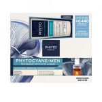 PHYTOCYANE PHYTOCYANE MEN ANTI-HAIR LOSS + &Scaron;ampūnas SET 2 pcs