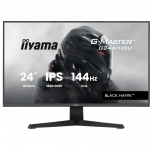 iiyama G2441HSU-B1 PC lamekuvar 60,5 cm (23.8") 1920 x 1080 pikslit Full HD LED Must