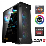 MDATA MDATA GAMING Ryzen 5 5500 8GB 256GB SSD RX 580 8GB NoOS SAMA KORPUS