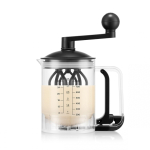 Bodum 12108-01 mikser K&auml;simikser Must, L&auml;bipaistev