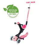 Paspirtukas Paspirtukas GLOBBER Go Up Deluxe Lights, roosa, 748-610