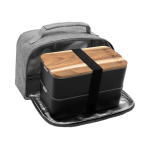 Akinod Bento l&otilde;unas&ouml;&ouml;gi karp termokotiga 11:58 Noir/Gris, AKI000045
