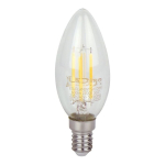 LED LED lambipirn E14 5W 2700K 600lm 220-240V FILAMENT C35 CANDLE DIMMABLE LED rida LITE