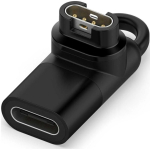 USB-C USB-C adapter "MajesticLine" Garmini kellade laadimiseks, must