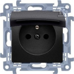 Kontakt Kontakt Simon GN.1-KR.Z/U IP44 PAN.B/USZ.Must Black SIMON10