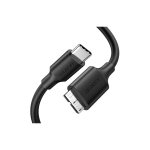 Ugreen UGR-20103 USB-kaabel USB 3.2 Gen 1 (3.1 Gen 1) 1 m USB C Micro-USB B Must