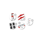 Set Set of 4 full surface clamps KRE100-2K with accessories, REVO KRE Bessey [KRE-SET-A]