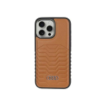 Case Case Audi Synthetic Leather MagSafe iPhone 14 Pro Max 6.7" brazowy/ruda hardcase AU-TPUPCMIP14PM-GT/D3-BN