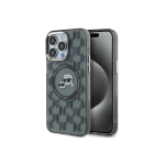 Case Case Karl Lagerfeld KLHMP15LHMCKMHK iPhone 15 Pro 6.1" black/black IML Monogram Karl&Choupette Head MagSafe