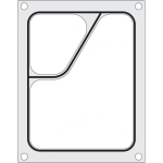 Hendi 805640 riivi tarvikud Alumiinium 1 tk