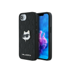 Case Case Karl Lagerfeld Monogram Choupette Head Pin for iPhone 16e