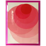 Kunst Kunst Seina joonistus WALLY 60x80cm, roosa ring, akr&uuml;&uuml;l