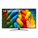 LG NanoCell AI 65NANO81A6A 165,1 cm (65") 4K Ultra HD Nutiteleri funktsioon WiFi Must