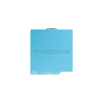 BIQU Panda printimisplaat CryoGrip Pro Frostbite - kahepoolselt magnetkiht - Bambu Lab X1, P1 ja A1 printeritele - 257x257 mm