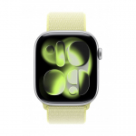 Apple MFFL4ZM/A nutikas kantav aksessuaar B&auml;nd Kollane Nailon, Taaskasutatud pol&uuml;ester, Spandex