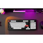 Keychron Q5 HE 96% Knob Wireless Tri-Mode QMK Gateron 2.0 Magnetic Switch Carbon Juodas