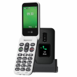 Doro Leva E30 7,11 cm (2.8") 142,7 g Must, Valge Vanakooli telefon