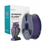 Sunlu PLA+ Silk Kahev&auml;rviline Filament (Must ja Lilla)