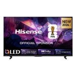 Hisense 85E7S PRO teler 2,16 m (85") 4K Ultra HD Nutiteleri funktsioon WiFi Must 400 cd/m&sup2;