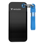 Verbatim Pocket SSD 256 GB USB t&uuml;&uuml;p-C 3.2 Gen 2 (3.1 Gen 2) Must, Sinine