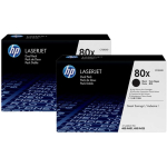 HP CF280XD nr 80X must 2-pakk