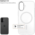 Fixed FIKSUOTAS &bdquo;MagShell&ldquo; tagakaas koos Magsafe toe jaoks Apple iPhone 17, selge