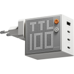 PowerNeed PowerNeed SHARGE Pixel 100 GaN laadija, 100 W, 3x USB-C, 1x USB-A &ndash; valge (CDT-SG-100-EUR-DZP-BAI)