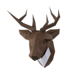 Beldizart Wizardi 3D Papercraft Kit Deer PP-1OLP-BRW