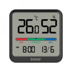 Savio CT-01/B temperatuuri- ja niiskussensor Hoonesisene Temperatuuriandur Eraldiseisev